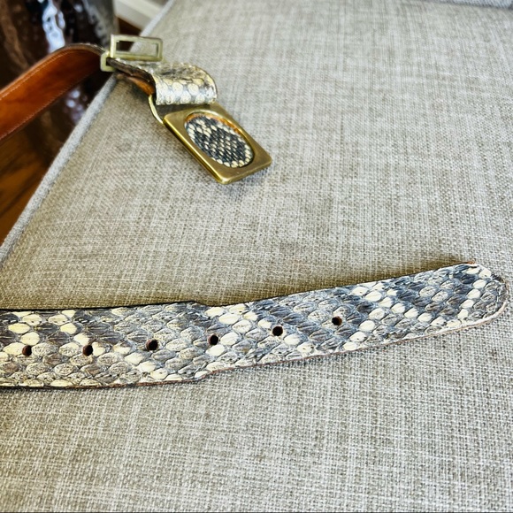 Genuine Rattlesnake skin belt - Picture 8 of 10